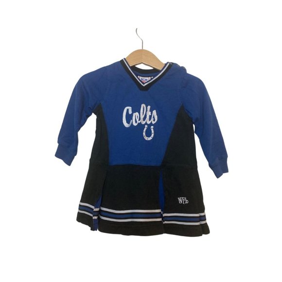 NFL Dresses Indianapolis Colts Toddler Size 8m Cheerleader Poshmark